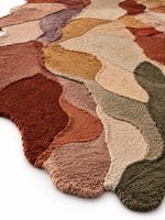 The Terra Mosaic Rug — Luxury Organic Patchwork Area Rug