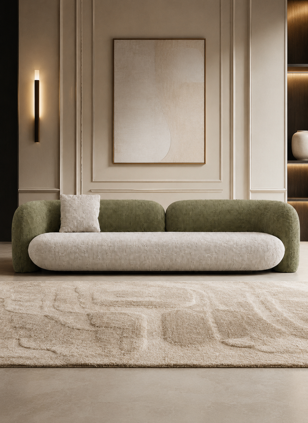 The Trivelle Sofa — Luxury Modular Designer 3 Seater Sofa