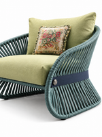 The Mirelle Outdoor Chair — Luxury Woven Lounge Chair