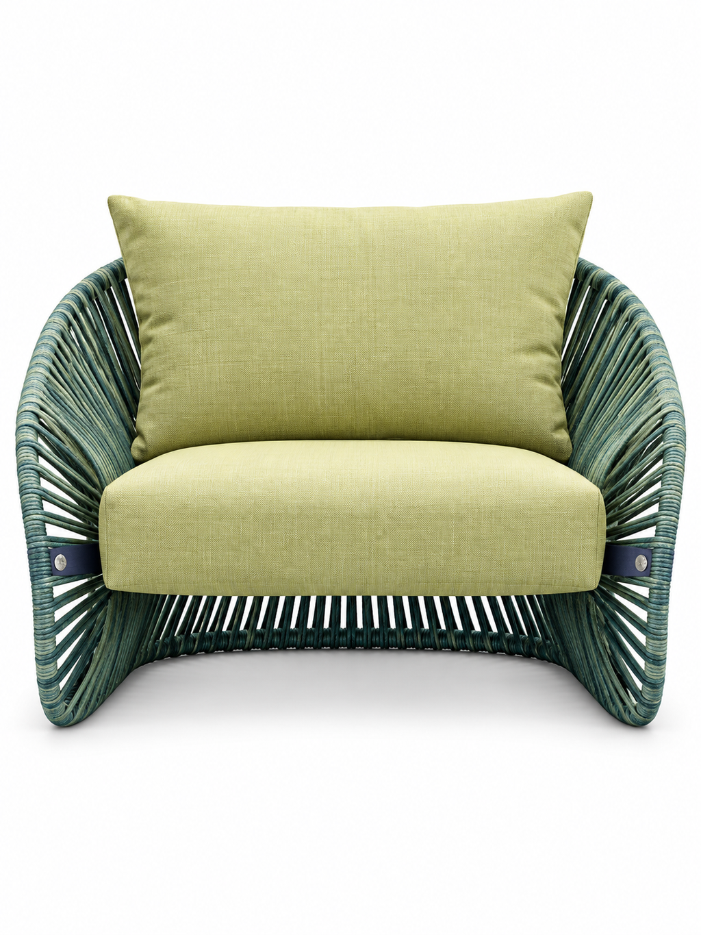 The Mirelle Outdoor Chair — Luxury Woven Lounge Chair