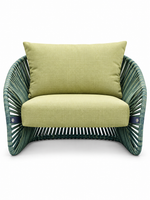 The Mirelle Outdoor Chair — Luxury Woven Lounge Chair