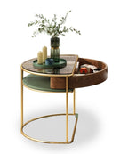 Jasper iFur Green Coffee Table Set