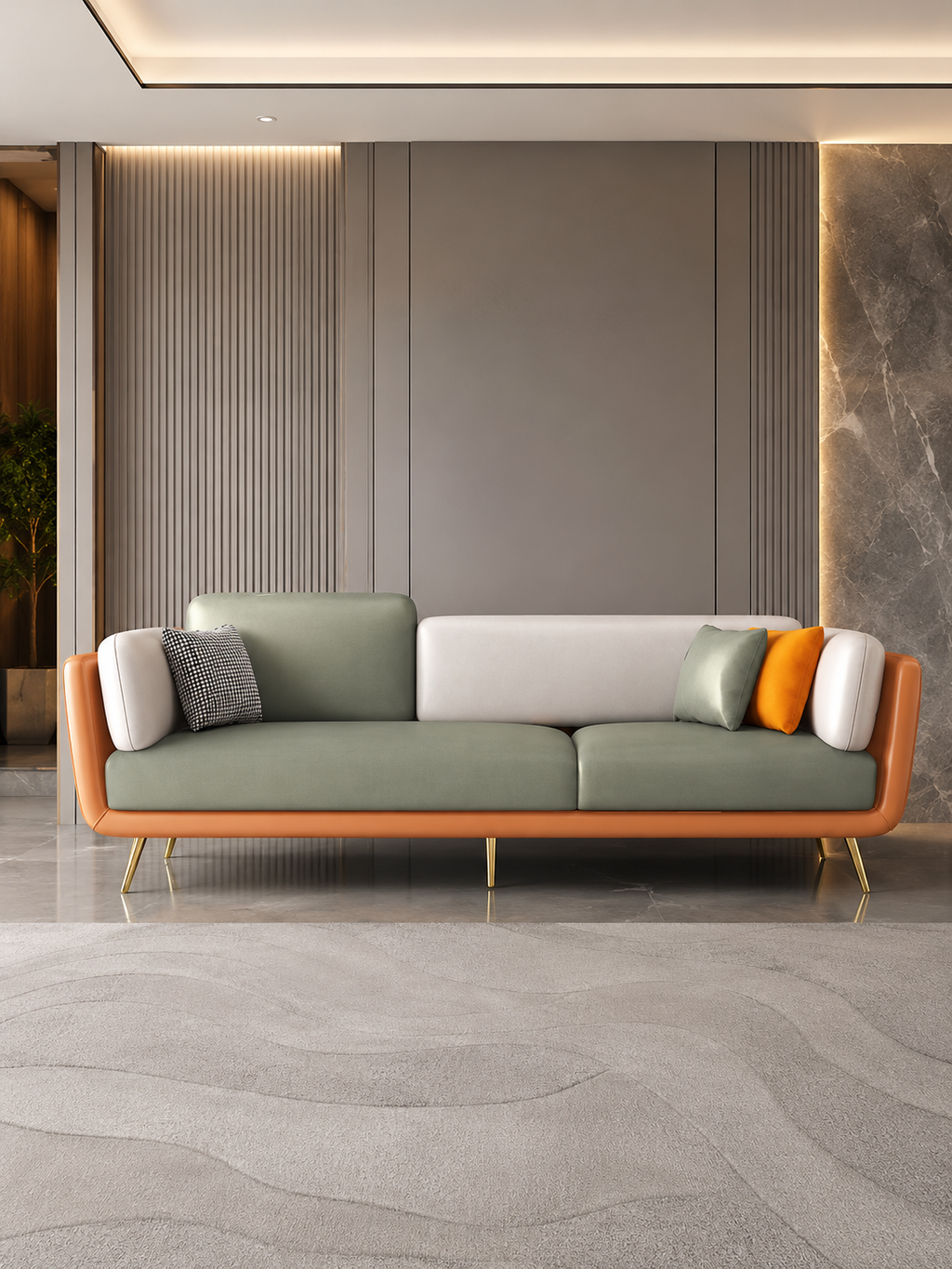 Toras Modern Multicolour Sofa Set