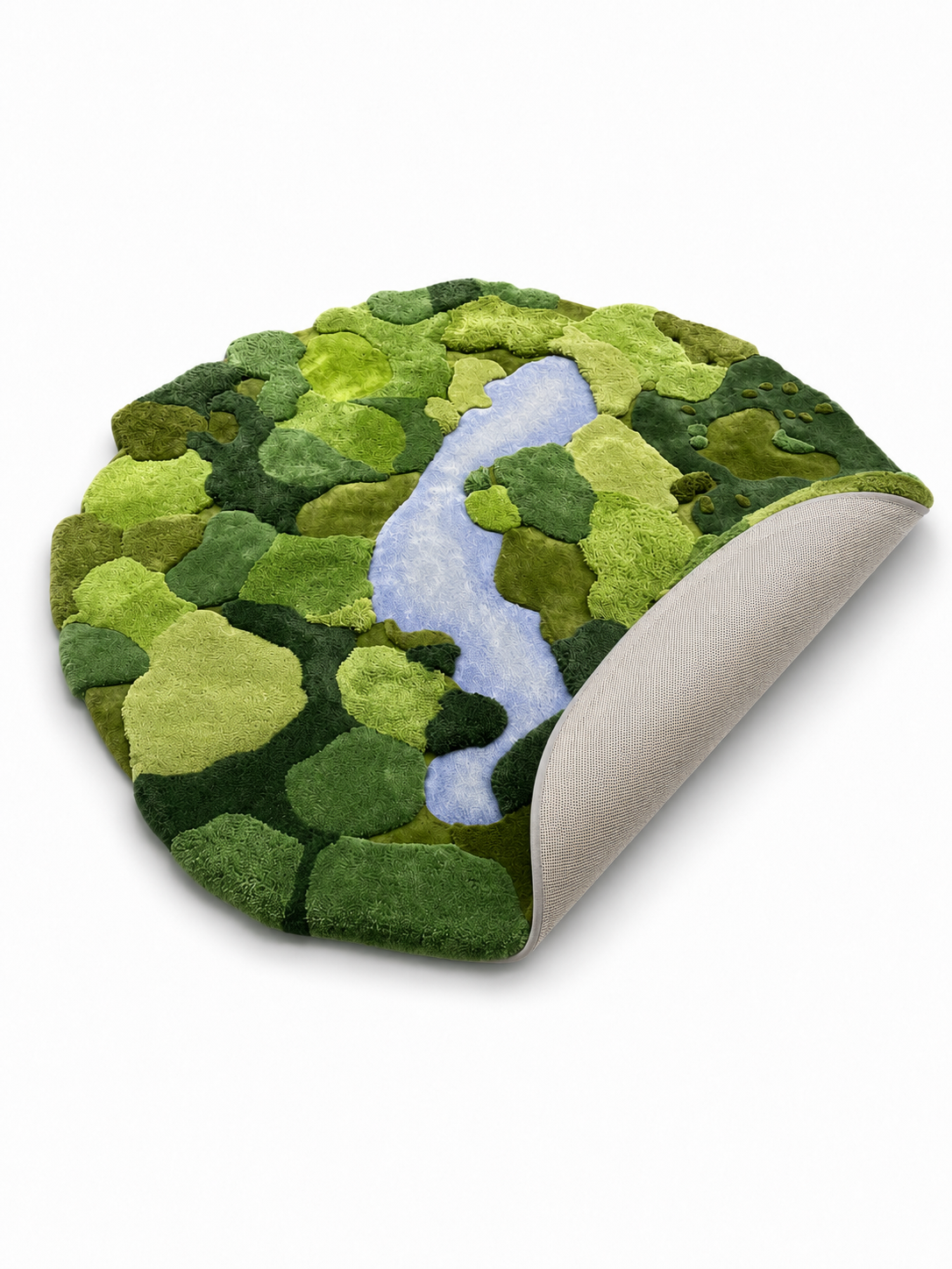 The Sylvena Rug — Luxury Hand-Tufted Botanical Abstract Area Rug
