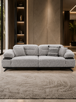 The Aurenza Sofa — Luxury Bouclé Fabric Sofa Set