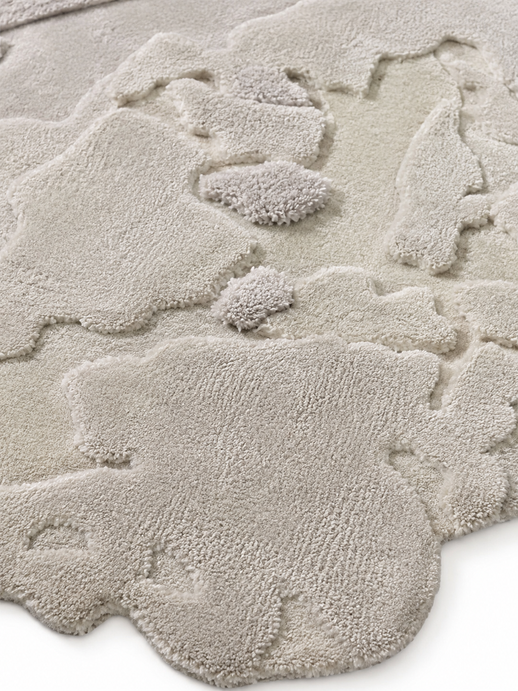 The Luma Terrain Rug — Luxury Organic Sculpted Hand-Tufted Area Rug