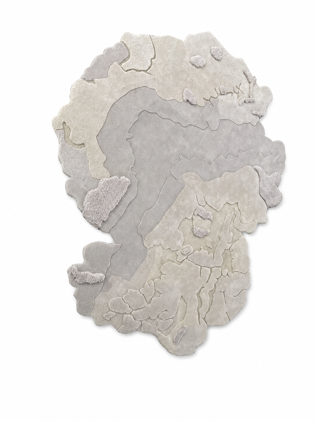 The Luma Terrain Rug — Luxury Organic Sculpted Hand-Tufted Area Rug