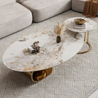 Roxy Modern Center Table With Metal Base