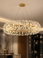 The Dandelia Chandelier — Luxury Crystal Dandelion LED Chandelier