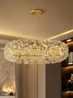 The Dandelia Chandelier — Luxury Crystal Dandelion LED Chandelier