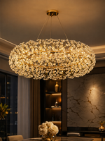 The Dandelia Chandelier — Luxury Crystal Dandelion LED Chandelier