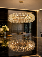 The Dandelia Chandelier — Luxury Crystal Dandelion LED Chandelier