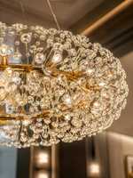 The Dandelia Chandelier — Luxury Crystal Dandelion LED Chandelier