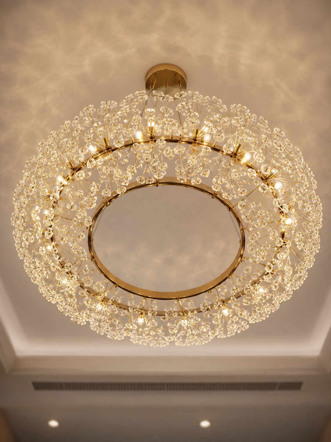 The Dandelia Chandelier — Luxury Crystal Dandelion LED Chandelier