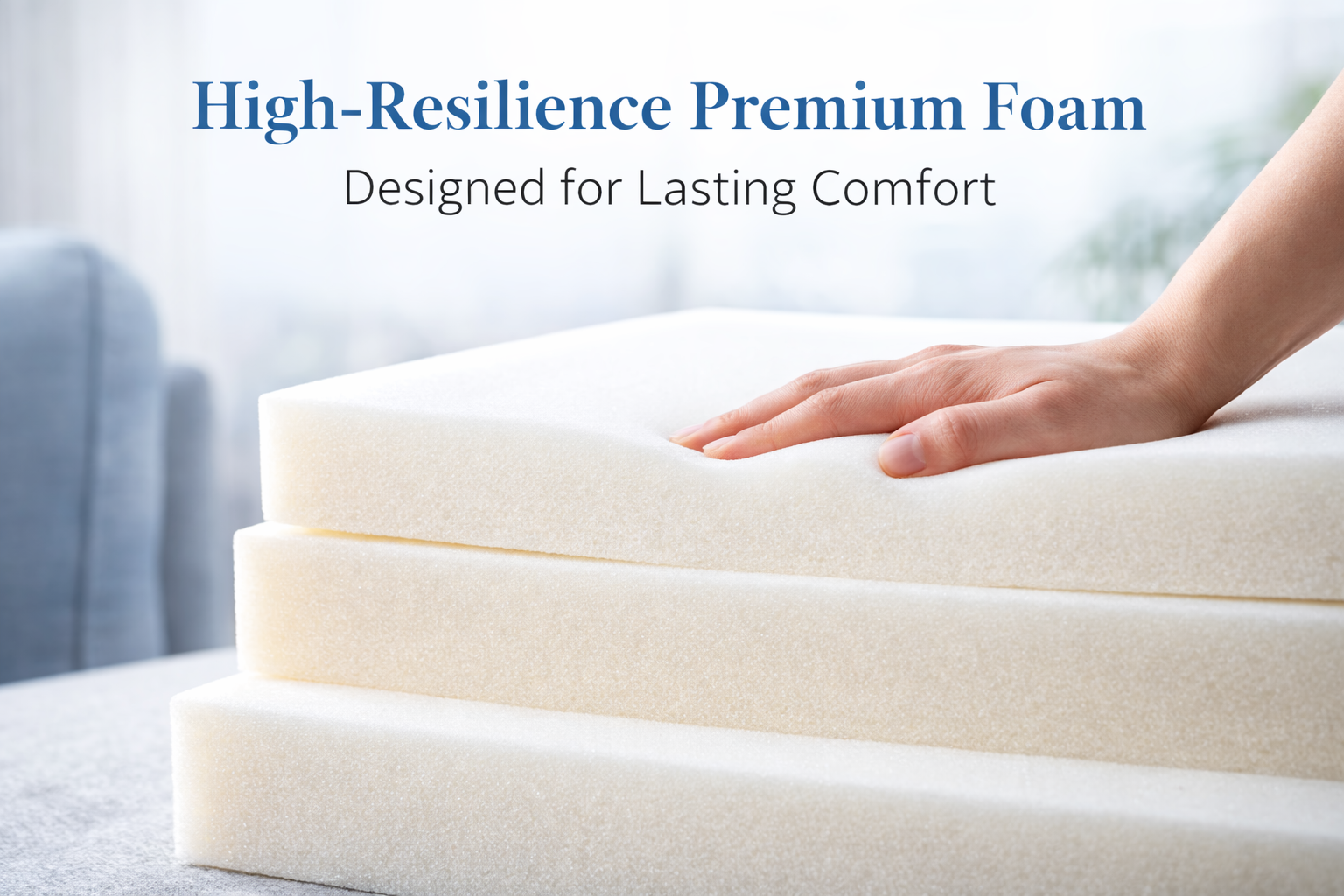 high resilent sofa foam