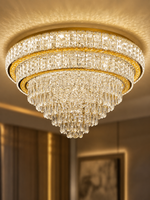 The Haverelle Halo — Luxury Crystal Tiered Chandelier