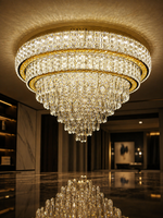 The Haverelle Halo — Luxury Crystal Tiered Chandelier