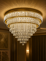 The Haverelle Halo — Luxury Crystal Tiered Chandelier