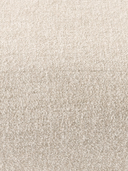 The Dune Corner Sofa — Low-Profile Curves, White Bouclé Upholstery