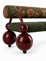 The Gulnaar Sofa — Luxury Teak Wood 2 Seater Sofa