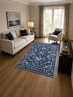 The Fleura Rug — Luxury Floral Polyester Rug