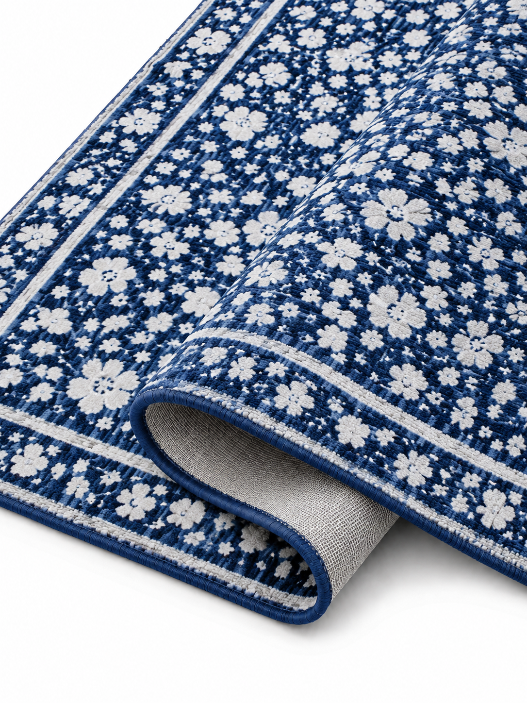 The Fleura Rug — Luxury Floral Polyester Rug
