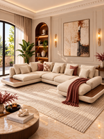 The Jovelle Sofa — Luxury Modular Bouclé 8 Seater Sofa