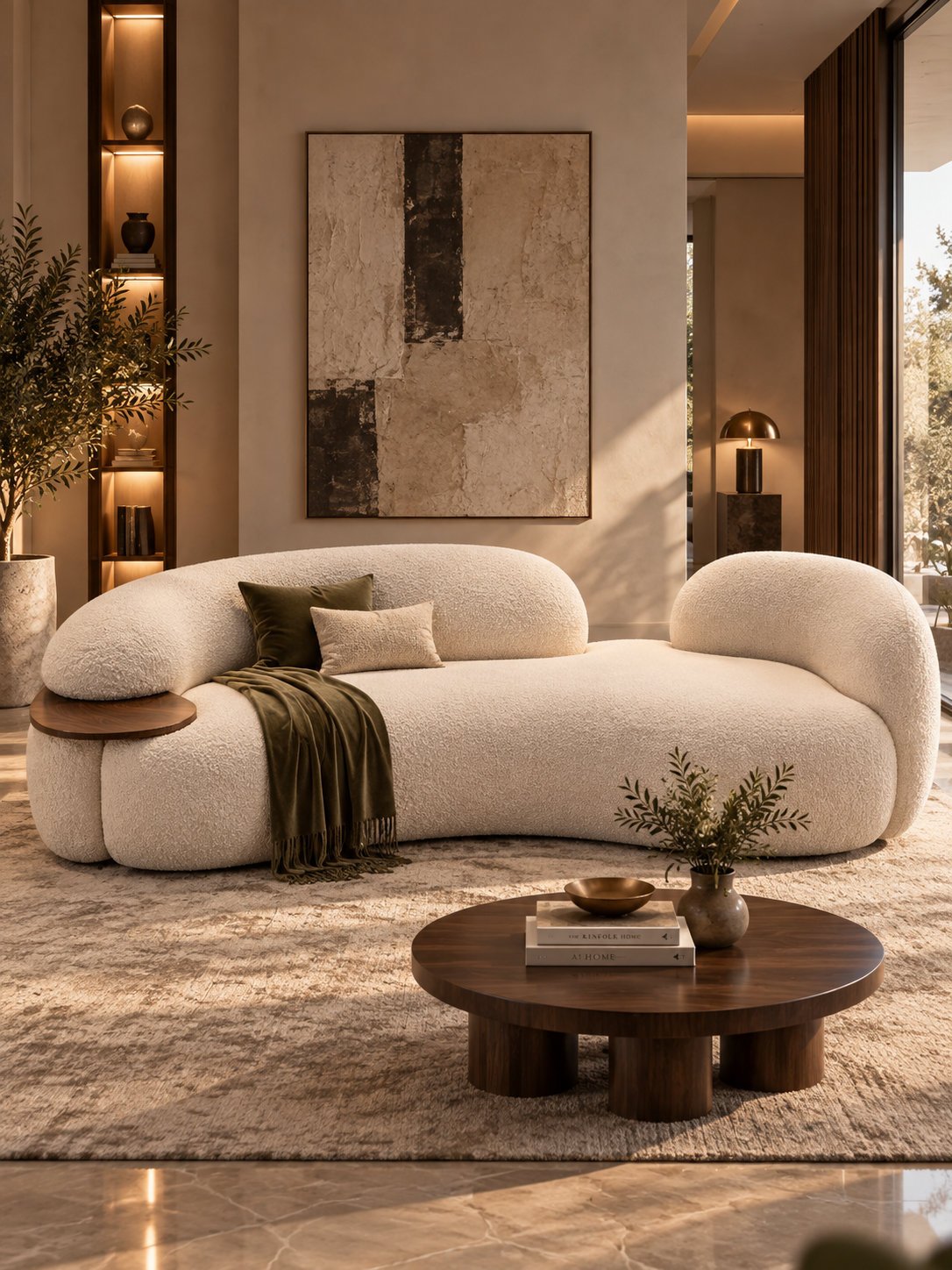 The Kivo Sofa — Luxury Modern 3-Seater Sofa