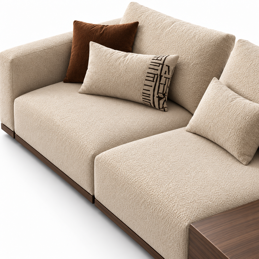 The Avix Sofa — Luxury Modern L-Shaped Lounger Sofa