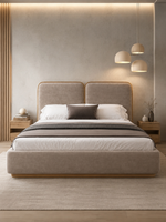 Tavira Luxury Upholstered Plush Bed