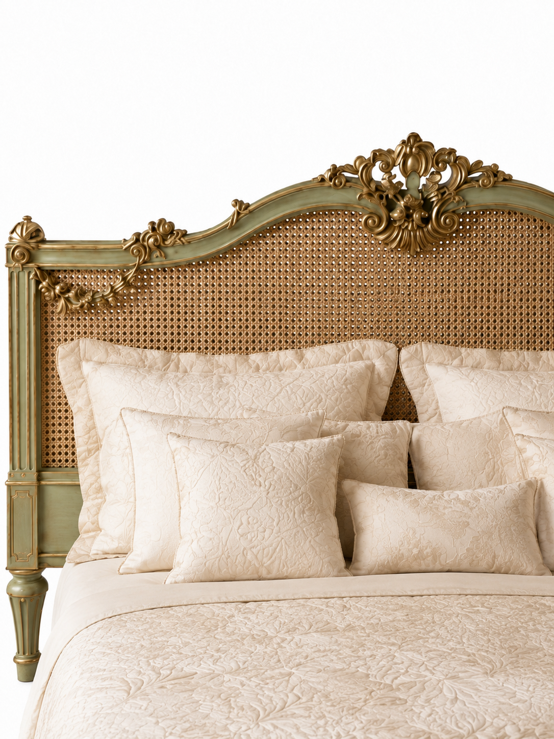 The Verdelisse Bed — Luxury Heritage Cane Bed