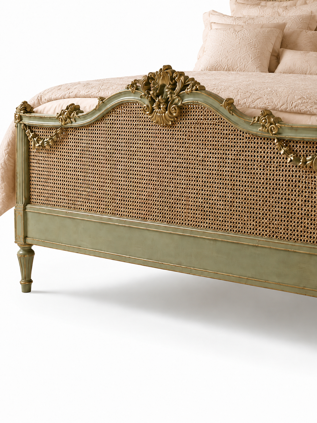 The Verdelisse Bed — Luxury Heritage Cane Bed