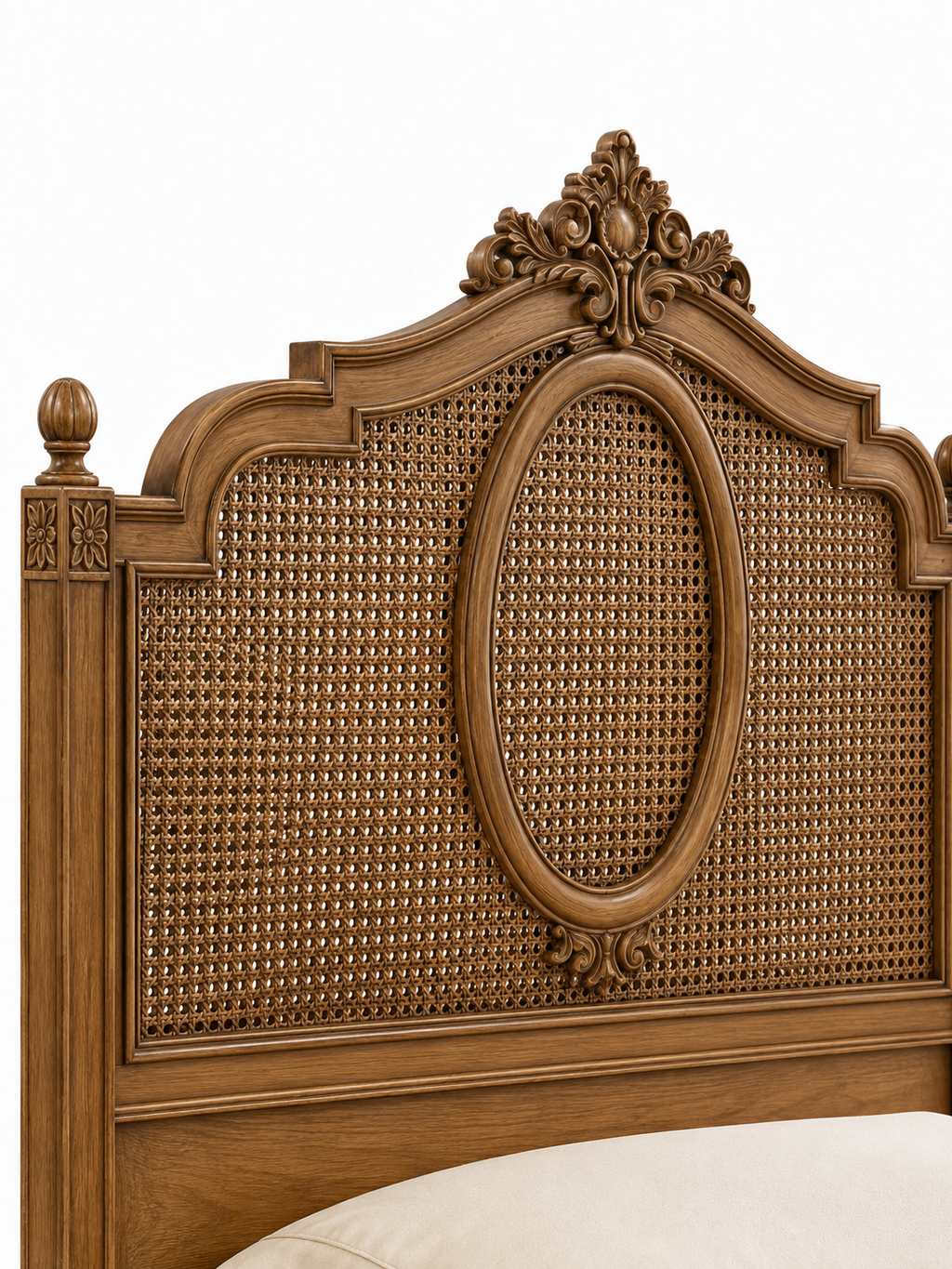 The Elan Bed — Luxury Heritage Cane Bed