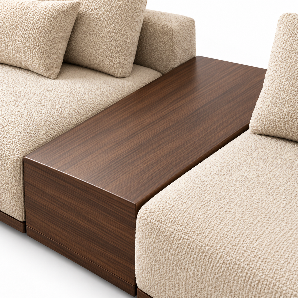 The Avix Sofa — Luxury Modern L-Shaped Lounger Sofa