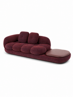 The Marcella Sofa — Luxury Organic Chaise Lounge 3 Seater Sofa