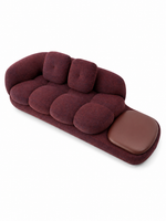 The Marcella Sofa — Luxury Organic Chaise Lounge 3 Seater Sofa