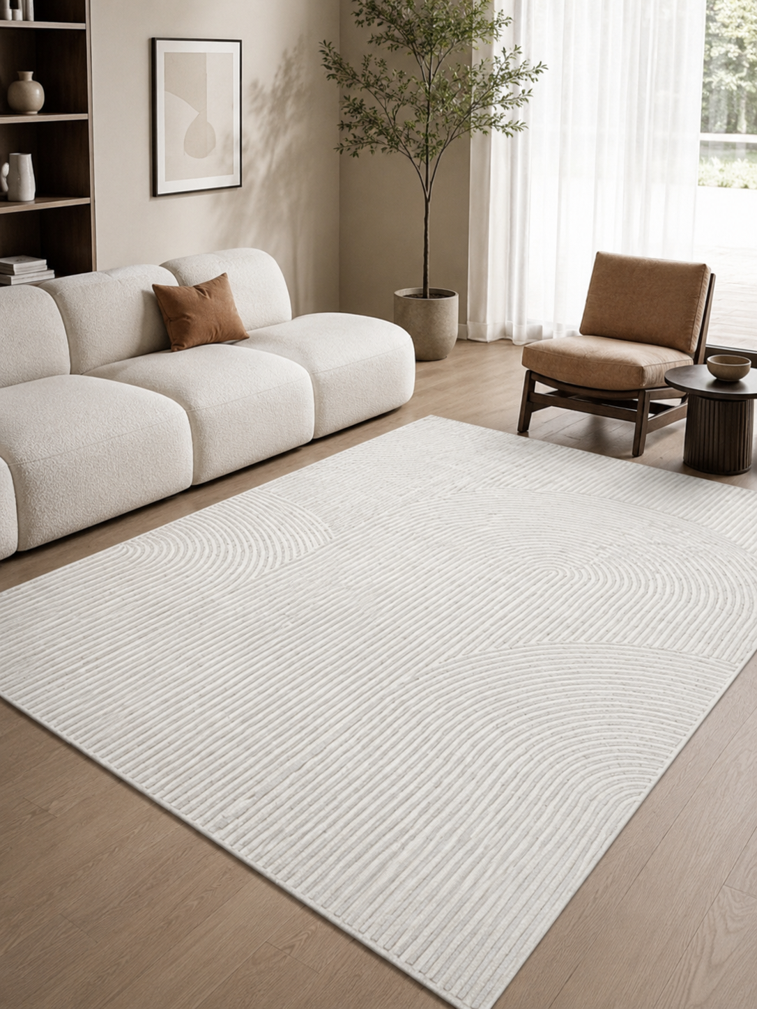 The Luma Rug — Luxury Textured Contemporary Area Rug