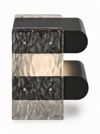 The Lucentra Side Table — Modern Open-Shelf Nightstand with Ambient Lighting