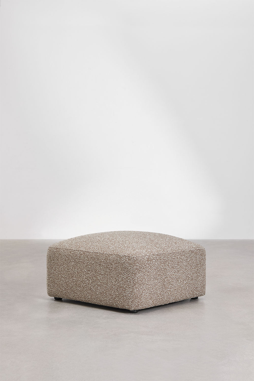 The Modena Sofa — Luxury Modular Bouclé 3 Seater Sofa with Ottoman