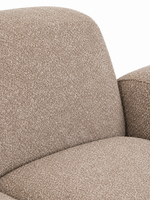 The Modena Sofa — Luxury Modular Bouclé 3 Seater Sofa with Ottoman