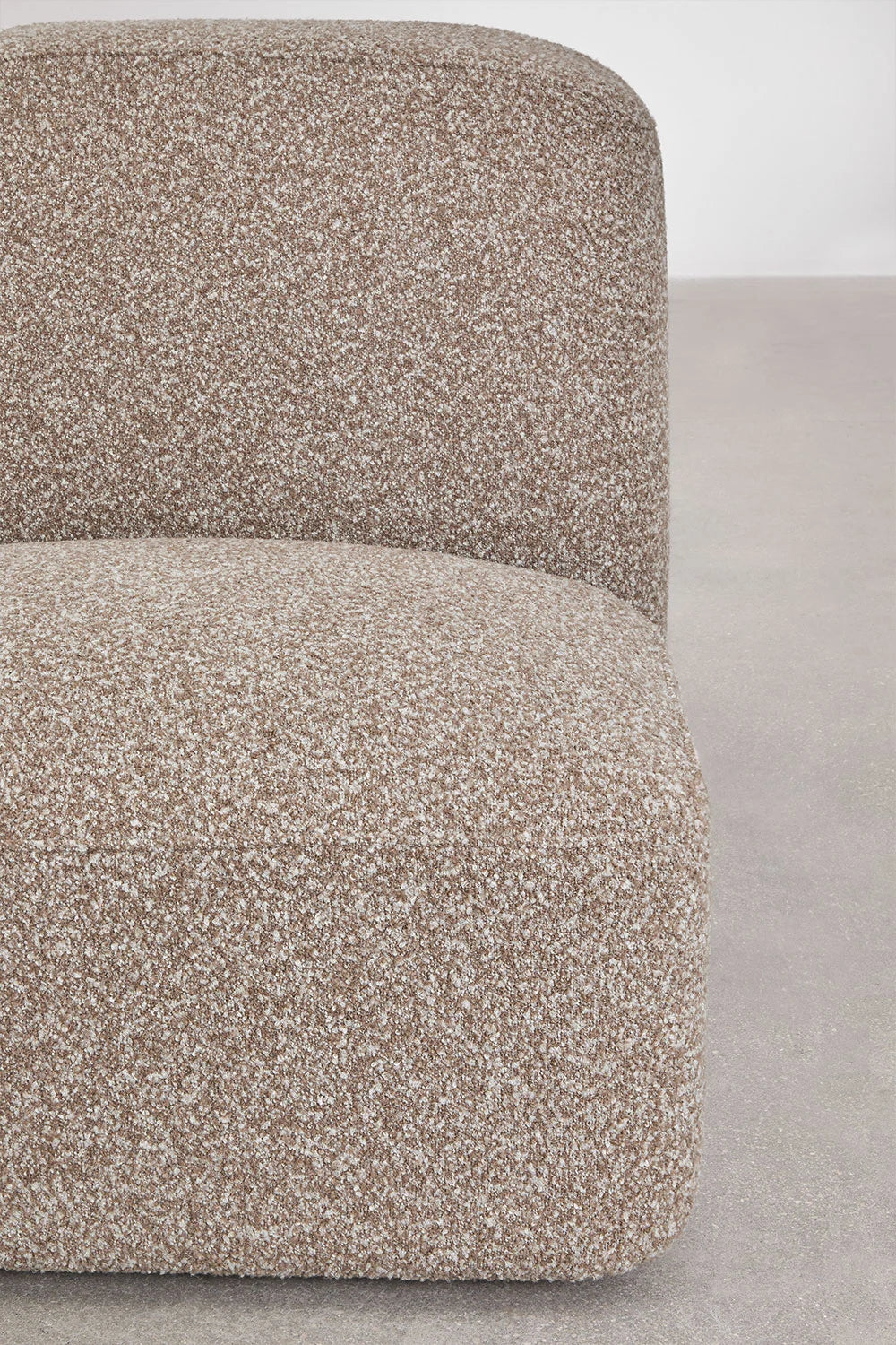 The Modena Sofa — Luxury Modular Bouclé 3 Seater Sofa with Ottoman