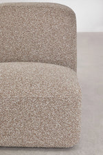 The Modena Sofa — Luxury Modular Bouclé 3 Seater Sofa with Ottoman