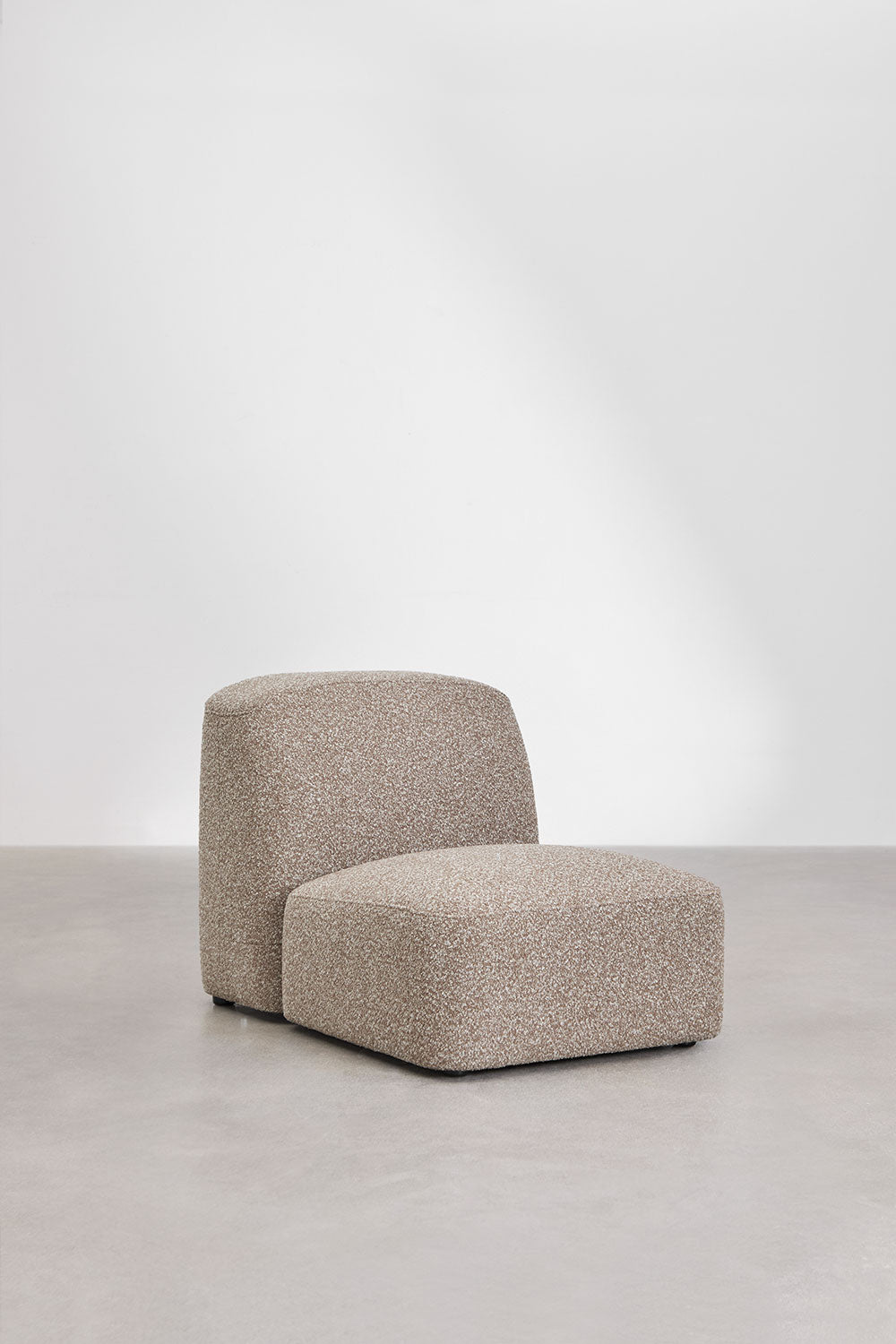 The Modena Sofa — Luxury Modular Bouclé 3 Seater Sofa with Ottoman