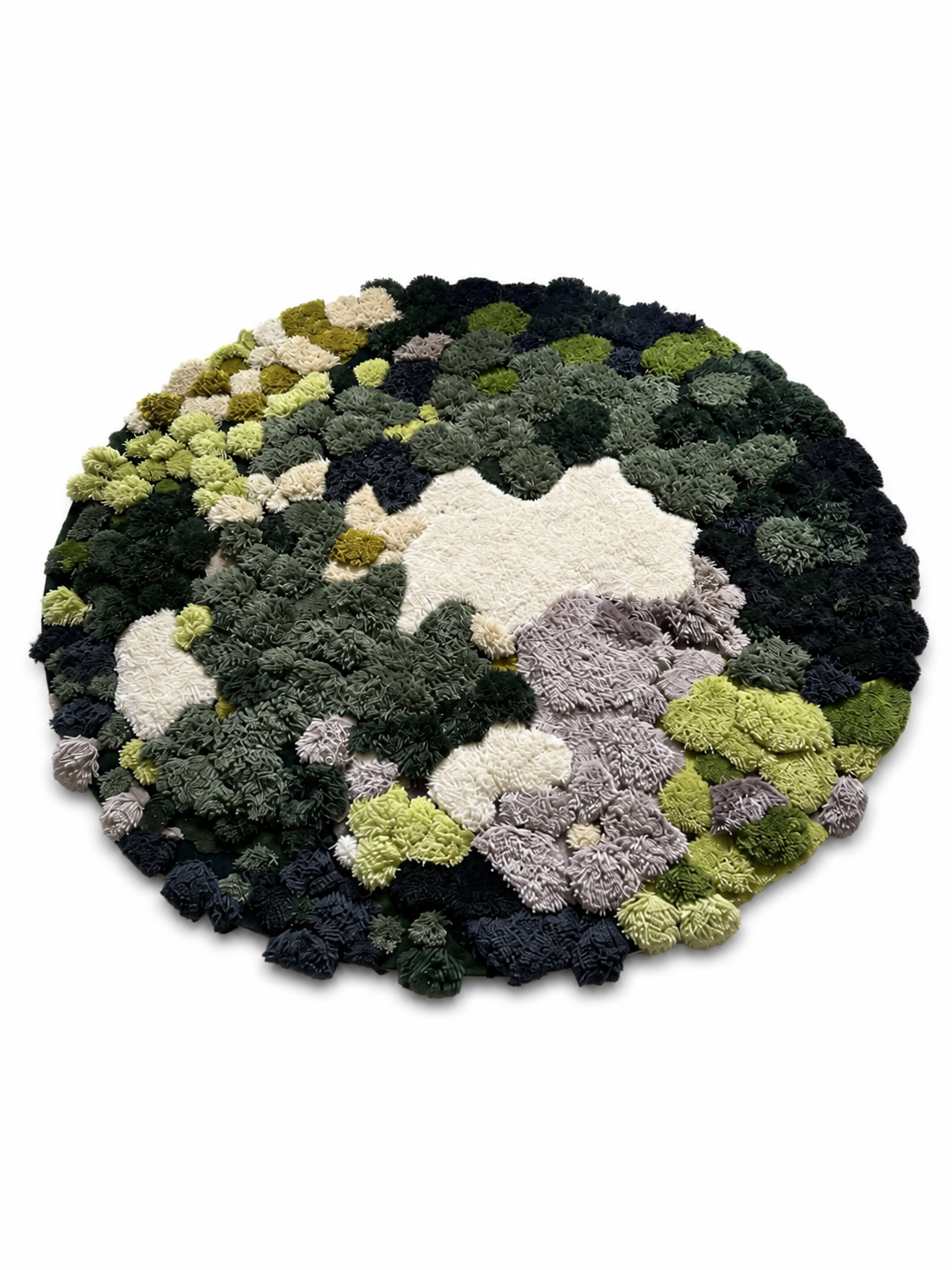 The Verdemoss Rug — Luxury Hand-Tufted Organic Abstract Area Rug