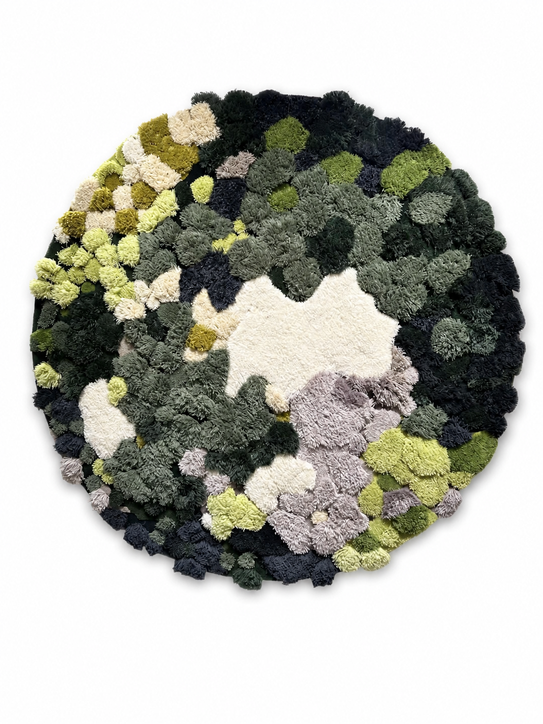 The Verdemoss Rug — Luxury Hand-Tufted Organic Abstract Area Rug