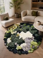 The Verdemoss Rug — Luxury Hand-Tufted Organic Abstract Area Rug
