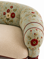 The Mehrana Sofa — Luxury Mughal-Inspired Embroidered 2 Seater Sofa