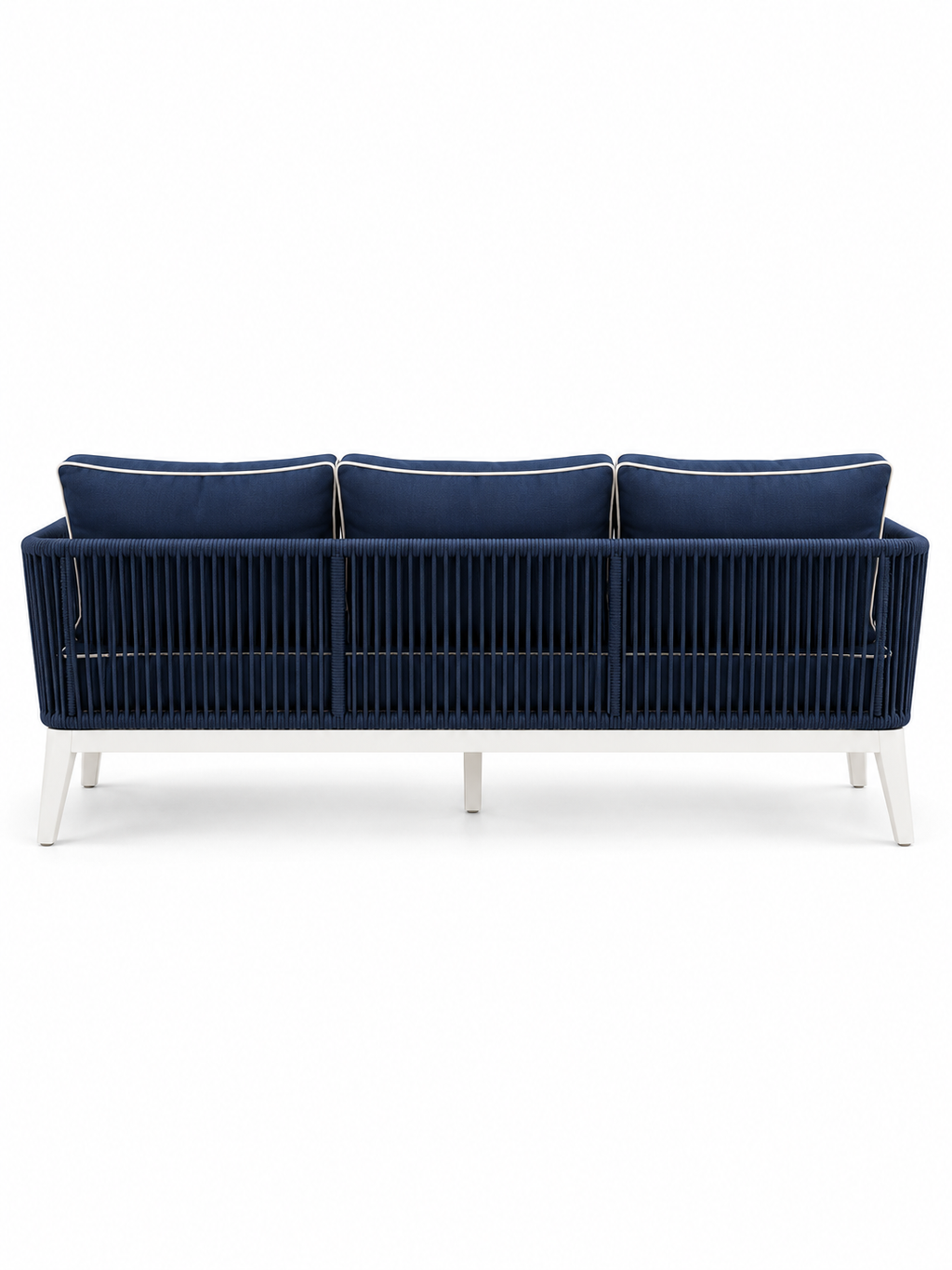 The Navira Outdoor Sofa — Luxury Teak Wood & Rope Sofa