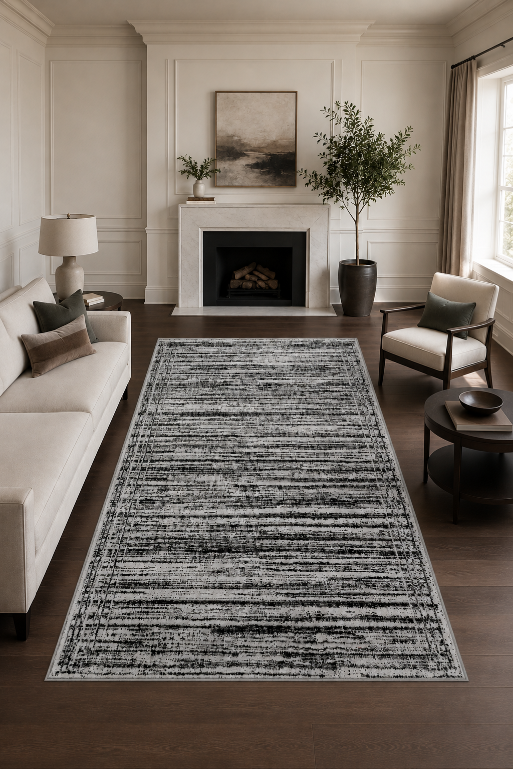 The Ashford Rug — Luxury Textured Polyester Rug