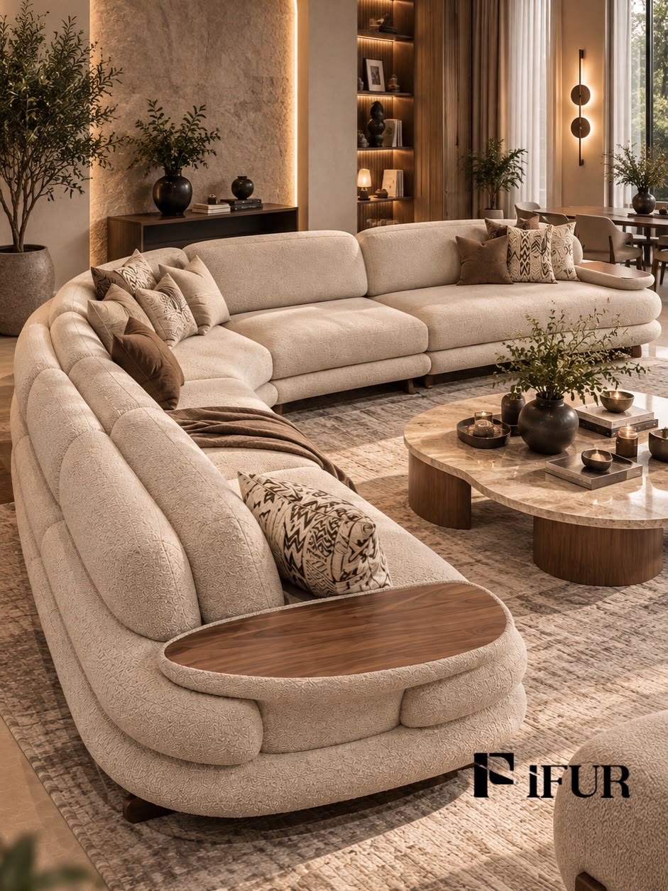 The Nexo Sofa — Luxury Modern L-Shaped Modular Sofa
